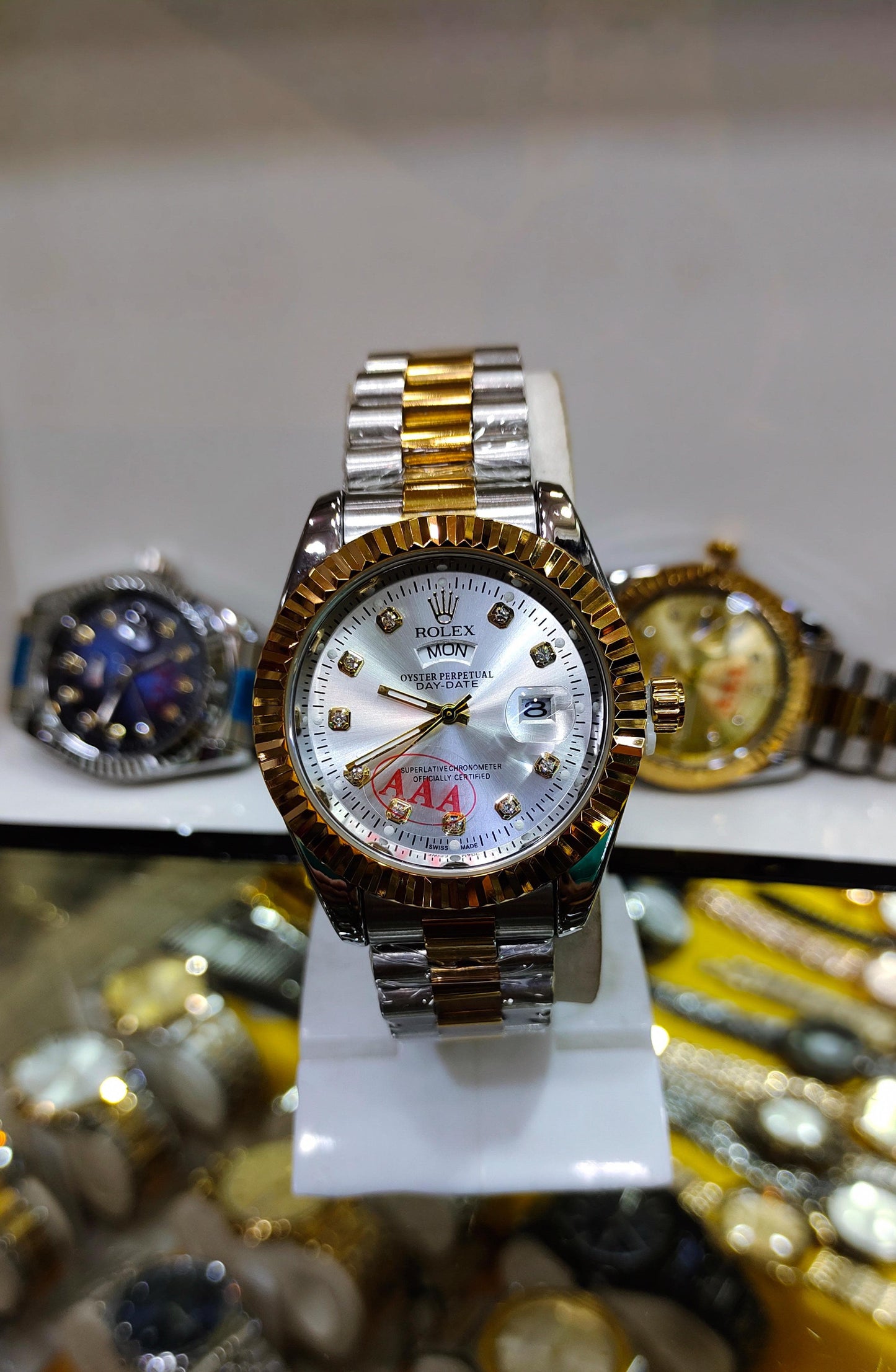 Dial RLX Day & Date – 40mm – Stainless Steel – 486